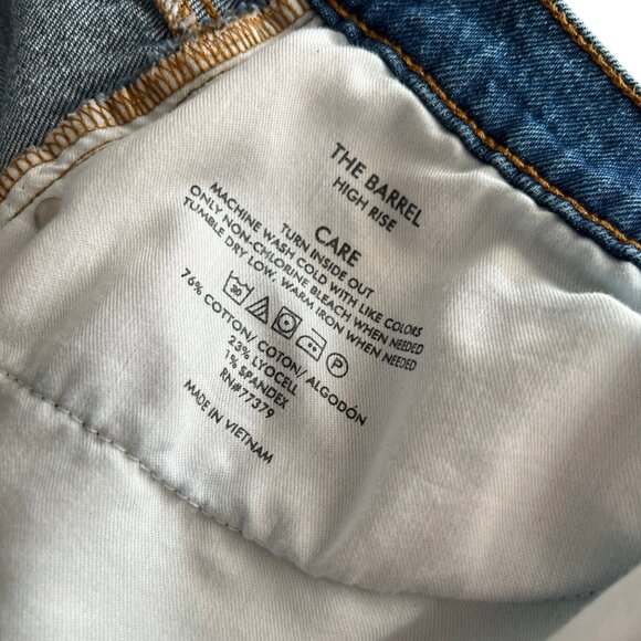 Barrel Denim Medium Wash Size 14 Women's Ann Taylor Pants - Picture 2 of 16